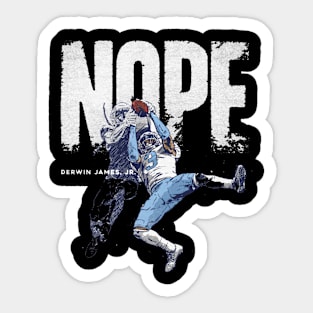 Derwin James Jr. Los Angeles C Nope Sticker